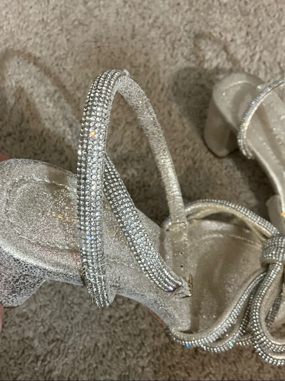 Loeffler Randall Champagne Knot Block-Heel Sandals